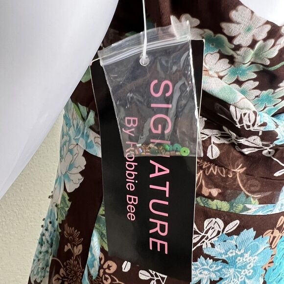 Vintage Size 10 Halter Floral Beaded Silk Fairy Dress Knee Length NEW - Picture 10 of 11